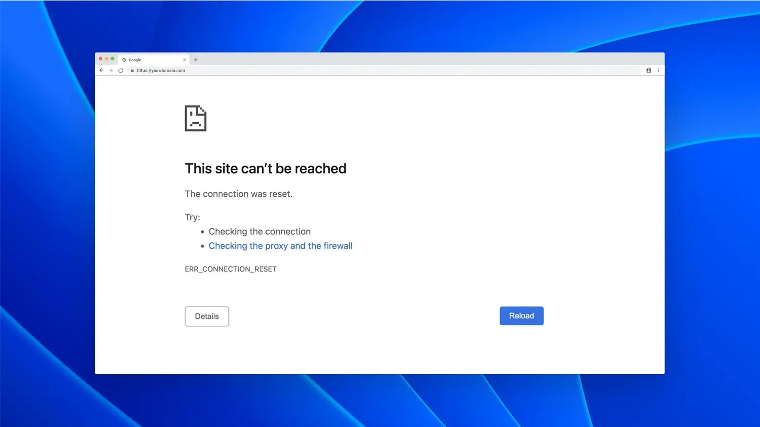 Sayt niyə görünmür?