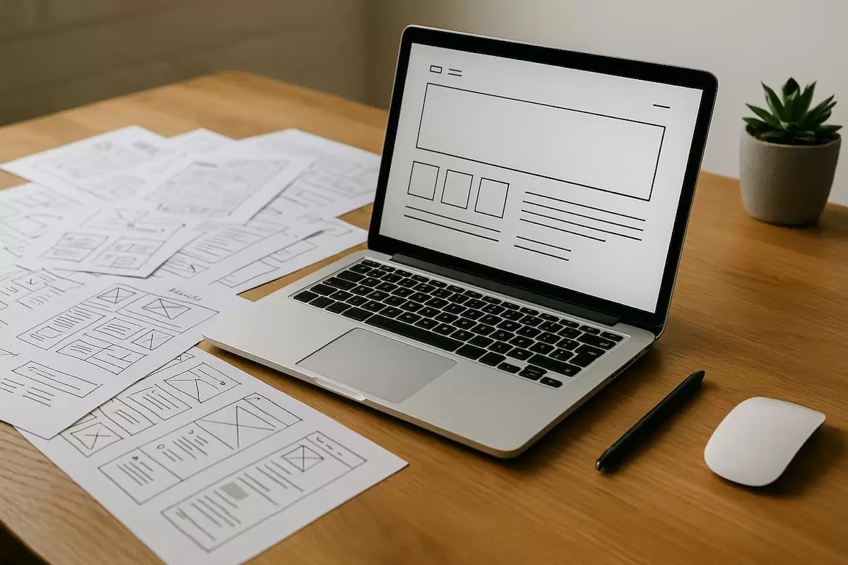 Düzgün sayt dizaynı şəkili